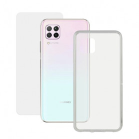 Tempered Glass Mobile Screen Protector + Mobile Case Huawei P40 Lite Contact Contact - 1