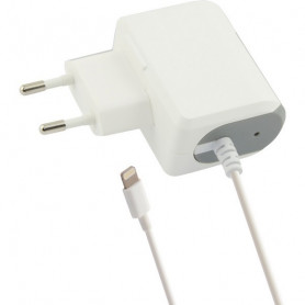 Chargeur mural Lightning 1a Contact iPhone Blanc Contact - 1