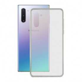 Mobile Phone Case with TPU Edge Samsung Galaxy A81 KSIX Flex Transparent KSIX - 1