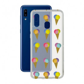 Mobile cover Samsung Galaxy A20 KSIX Flex TPU Transparent KSIX - 1