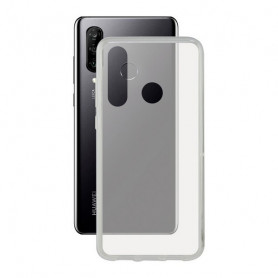Mobile cover Huawei P30 Lite KSIX Flex TPU Transparent KSIX - 1